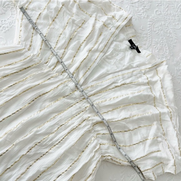 Lulu's Cream Striped Maxi Dress - Picture 6 of 6